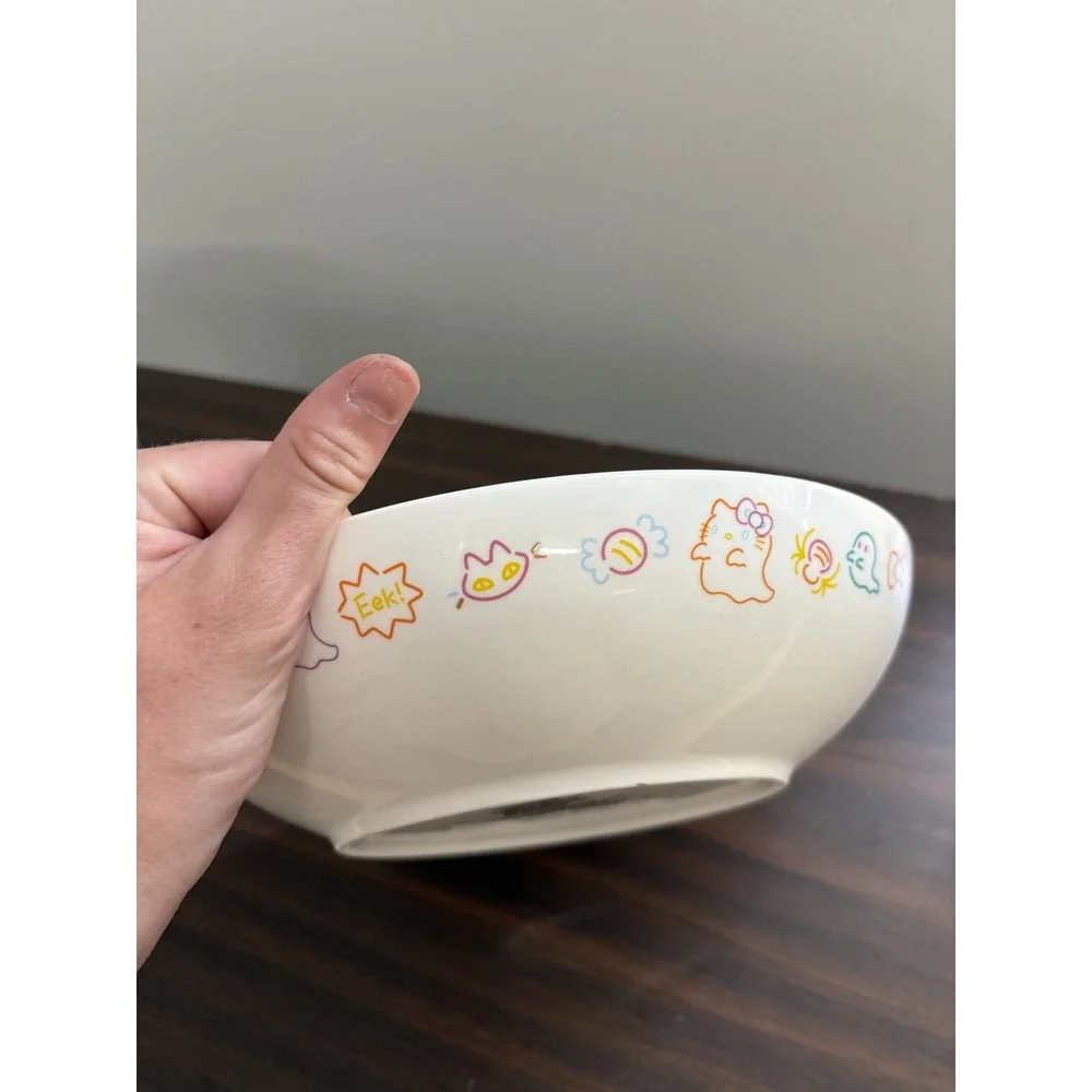 Hello Kitty Halloween Large Ceramic Pumpkin Bowl Sanrio 2018 Candy Dish Japan De